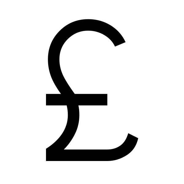 Currency Pound Fill