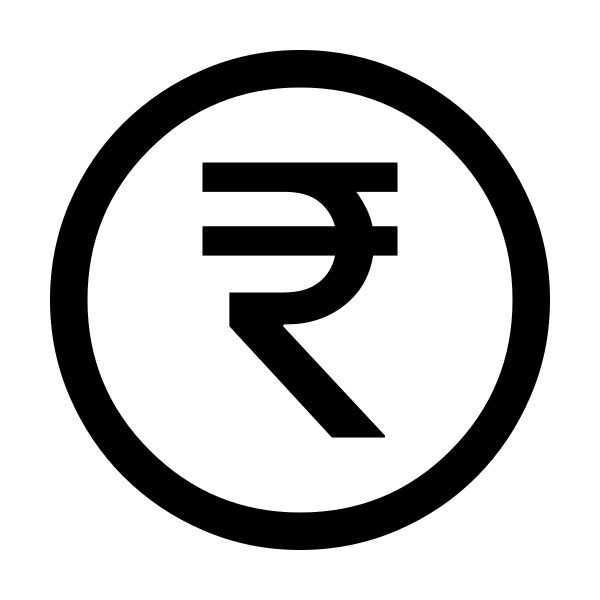 Currency Rupee Circle