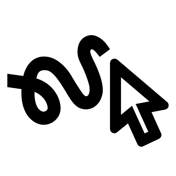 Cursor Default Gesture Outline