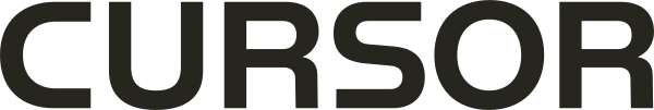 Cursor Wordmark Light Vector