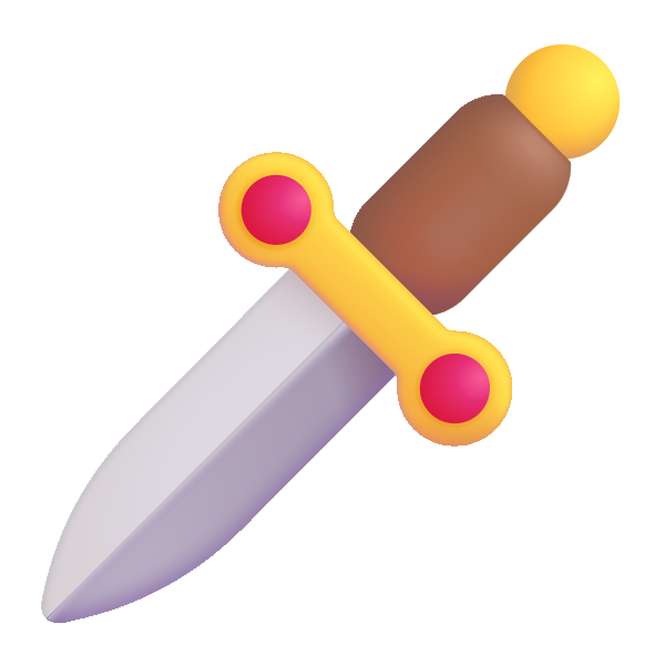 Dagger Color Vector