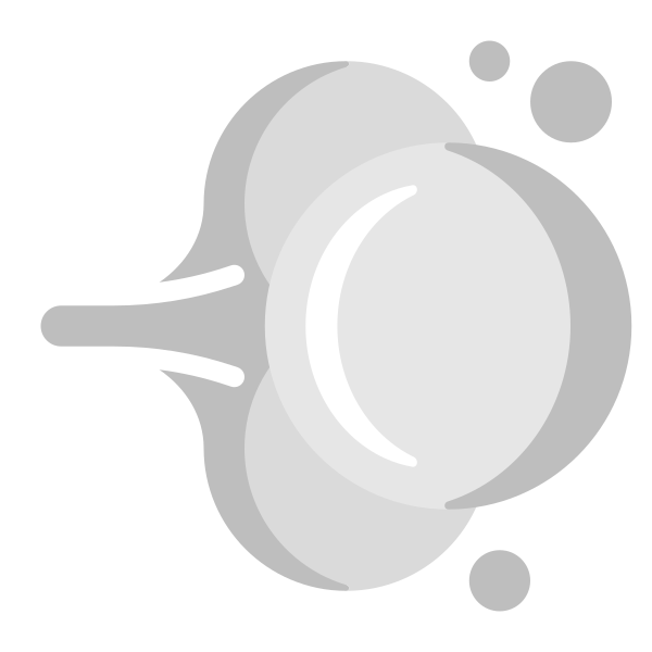 Dashing Away Flat Vector
