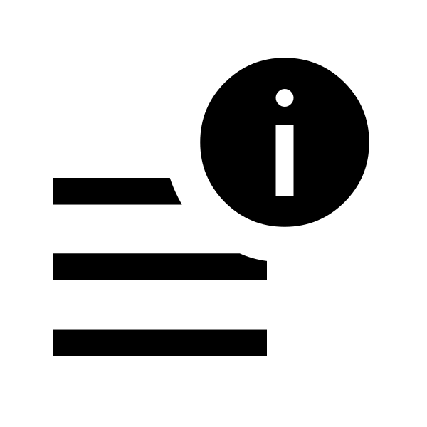 Data Info Alert
