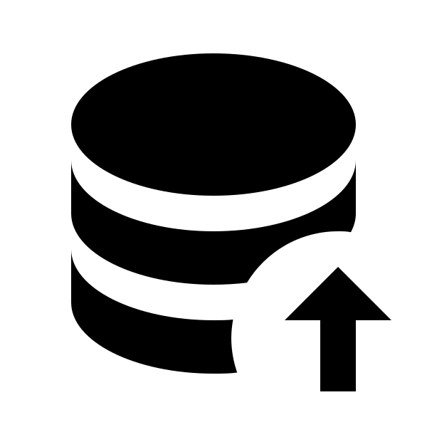 Database Arrow Up