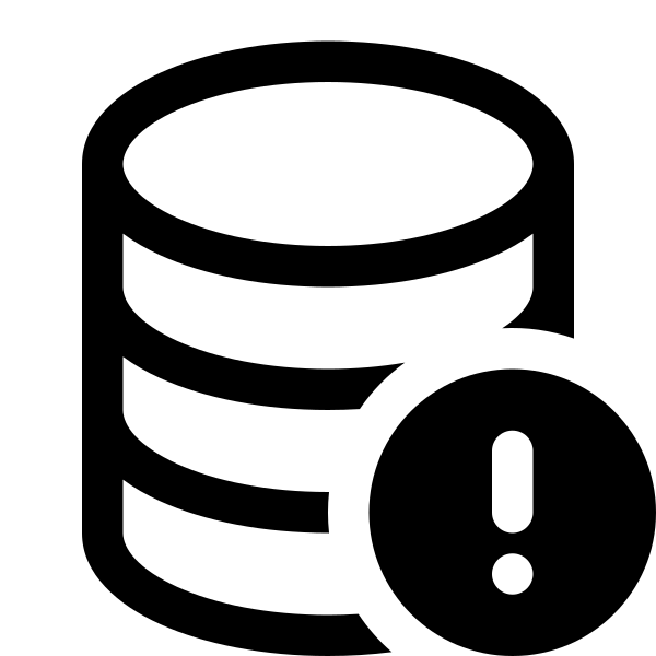 Database Exclamation