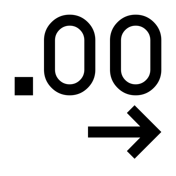 Decimal Increase Fill