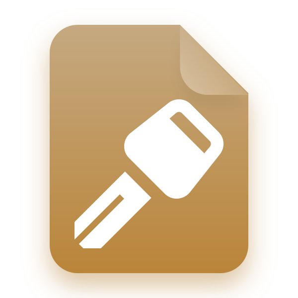Deepin Icon Theme – Application Pgp Keys (10)