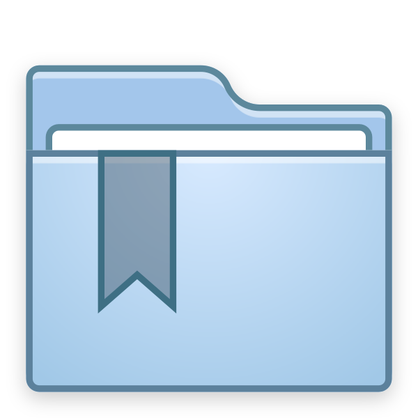 Deepin Icon Theme – Folder Bookmark (12)
