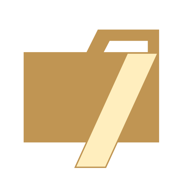 Default Root Folder Vector