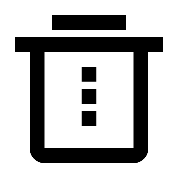 Delete Bin 3 Line
