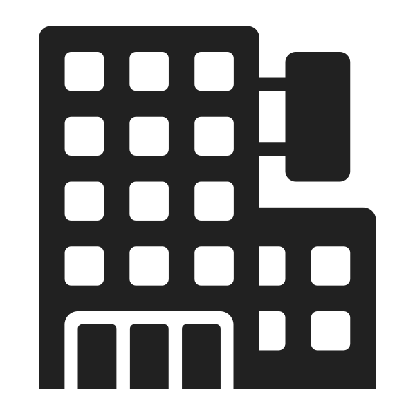 Department Store High Contrast Vector