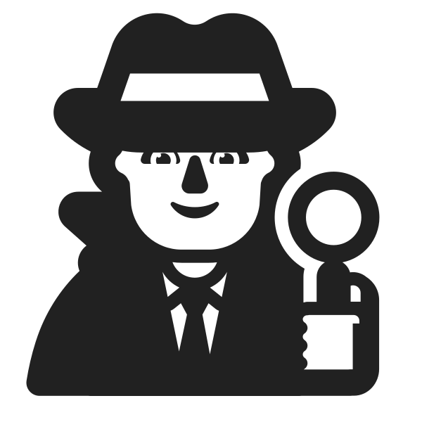 Detective High Contrast Default Vector