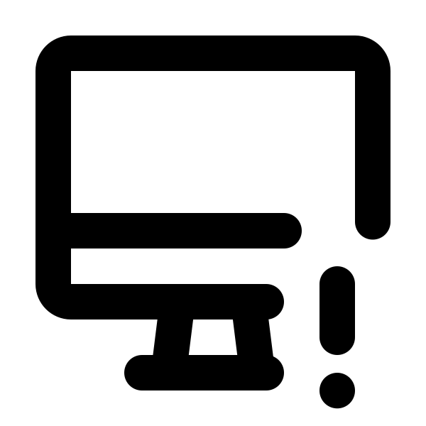 Device Imac Exclamation