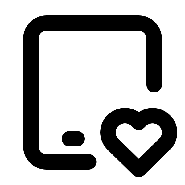 Device Ipad Heart