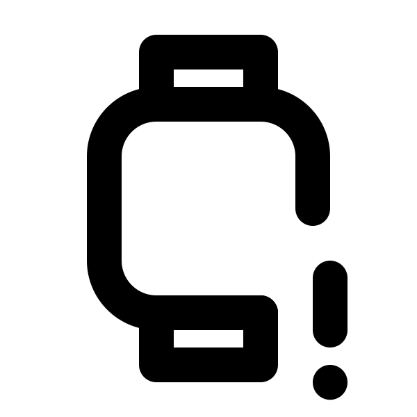 Device Watch Exclamation