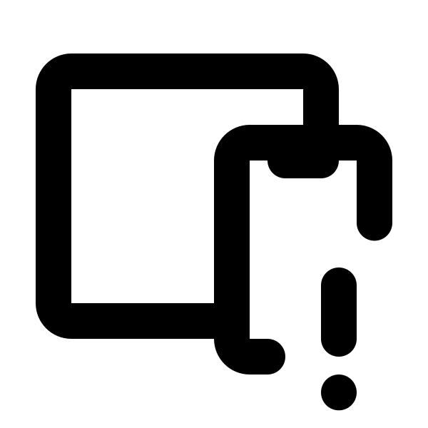 Devices Exclamation