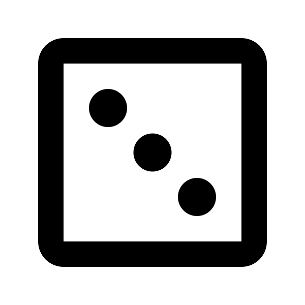 Dice 3 Line