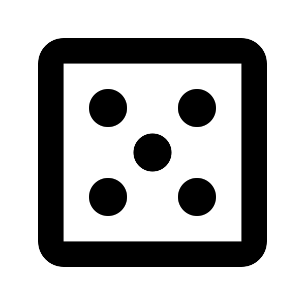 Dice 5 Line