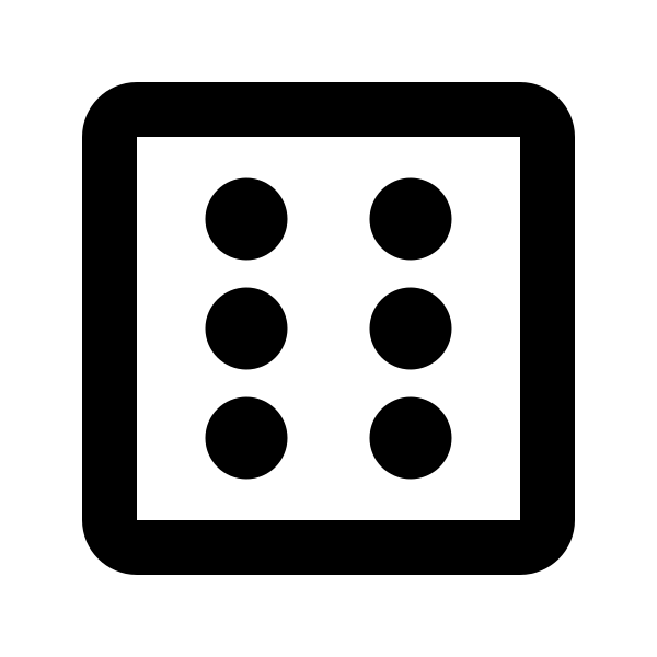 Dice 6 Line