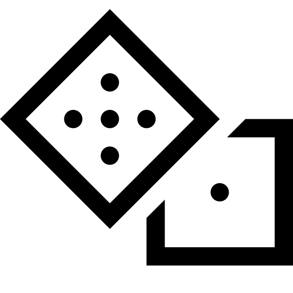 Dice Solid Vector