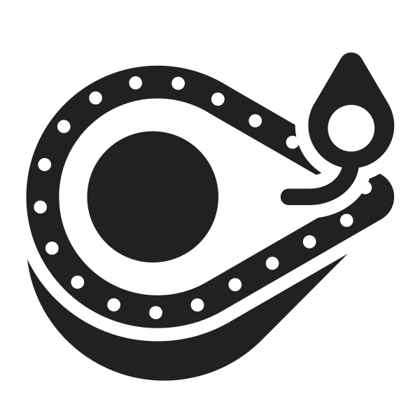Diya Lamp High Contrast Vector