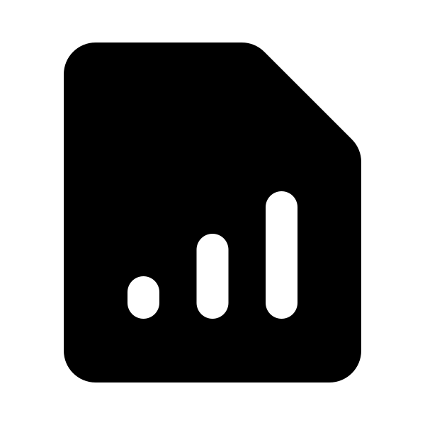 Document Chart Bar
