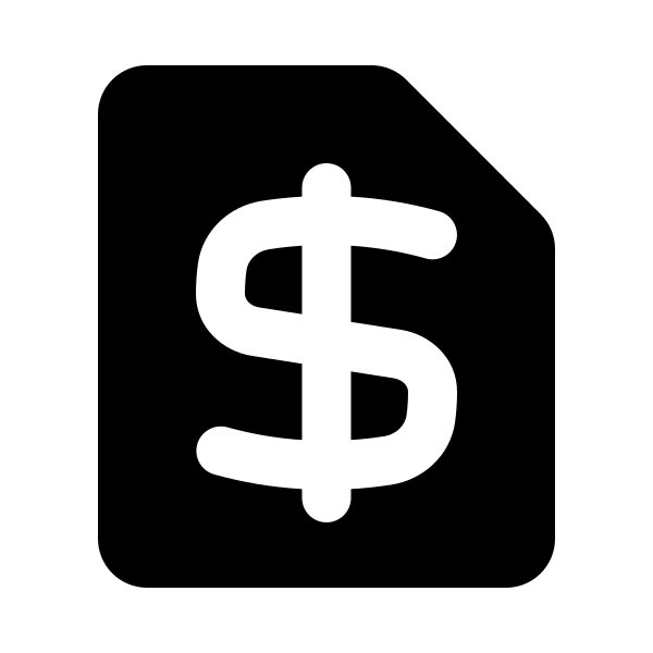 Document Currency Dollar
