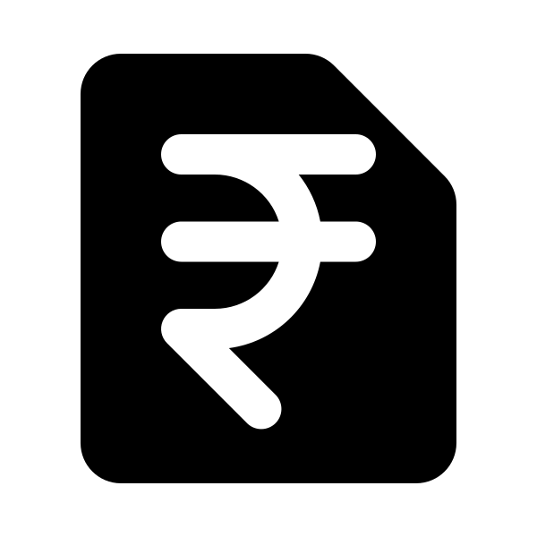 Document Currency Rupee