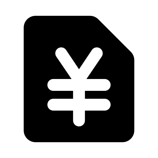 Document Currency Yen
