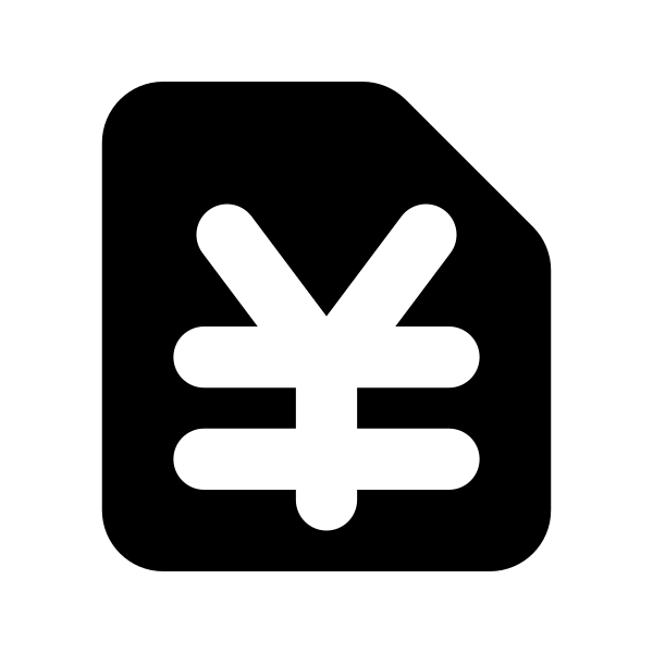 Document Currency Yen