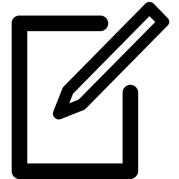 Document Edit Vector