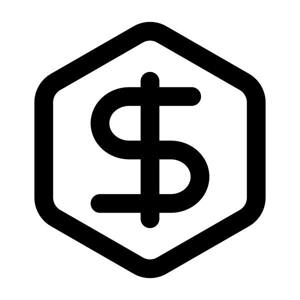 Dollar Hexagon