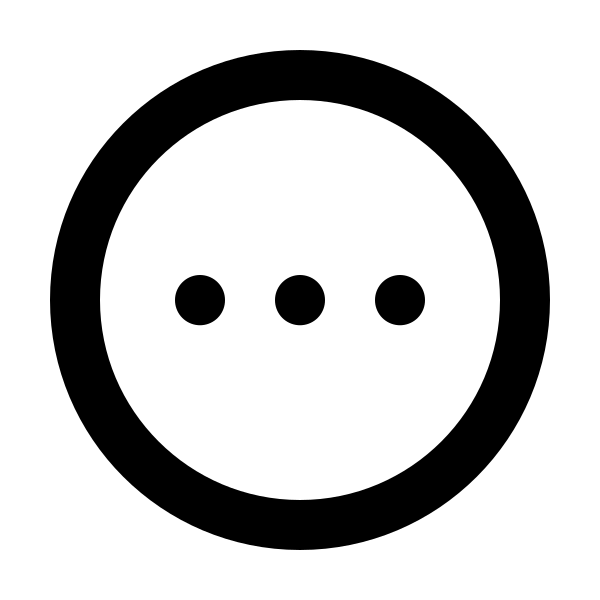 Dots Circle Horizontal