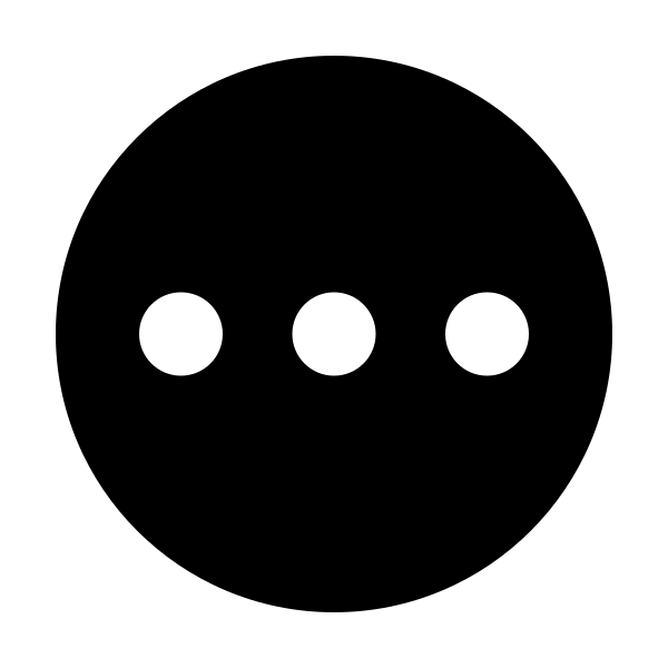 Dots Horizontal Circle