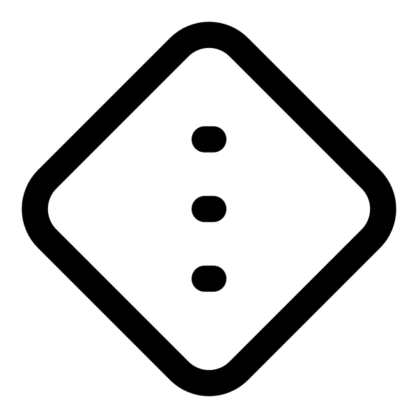 Dots Vertical Diamond