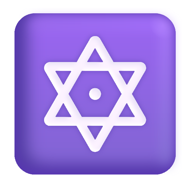 Dotted Six Pointed Star Color