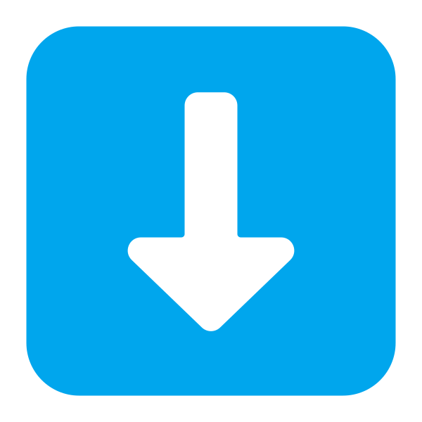 Down Arrow Flat Vector