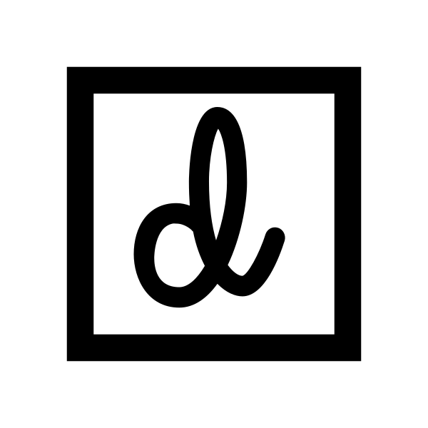 Dribbble Square Vector