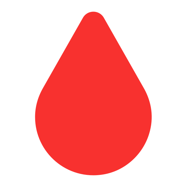 Drop Of Blood Flat