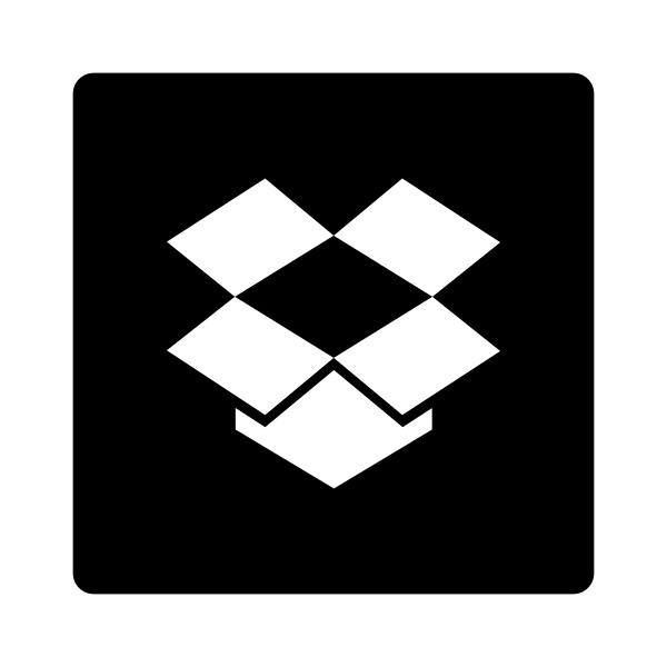 Dropbox Square Vector