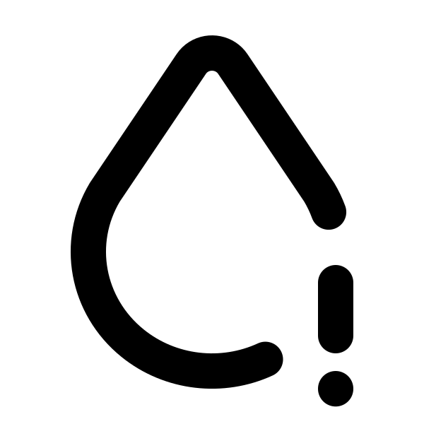 Droplet Exclamation