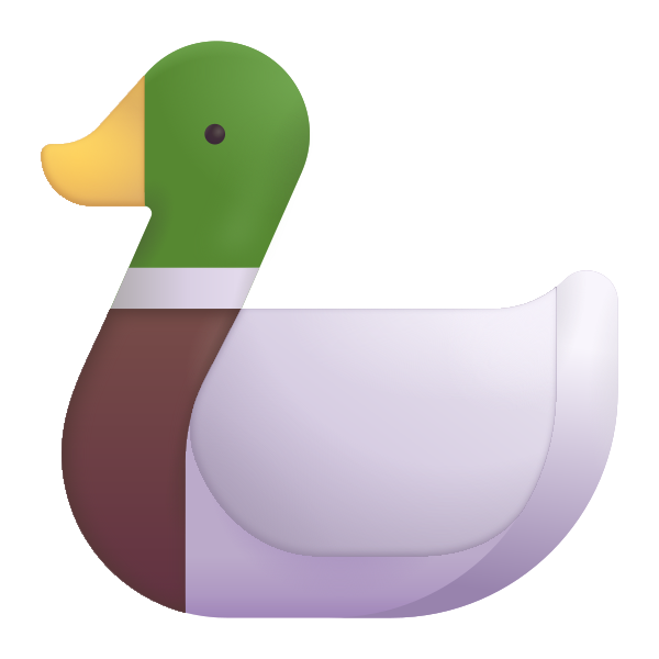Duck Color Vector
