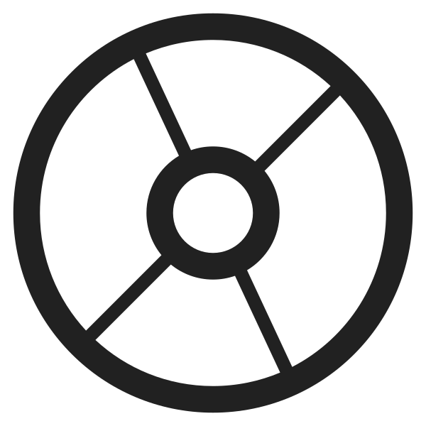Dvd High Contrast Vector