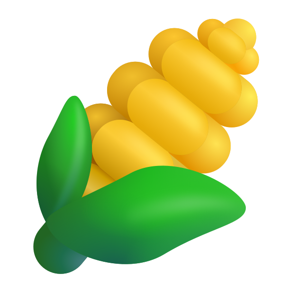Ear Of Corn Color Vector