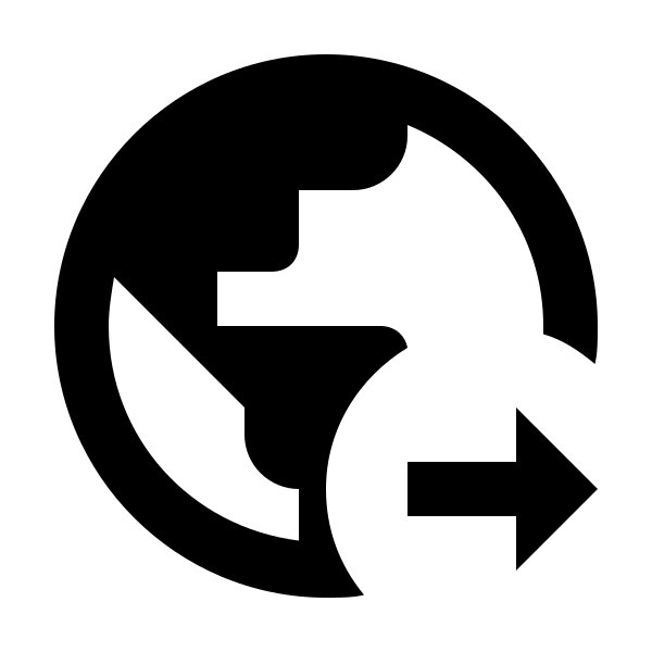 Earth Arrow Right