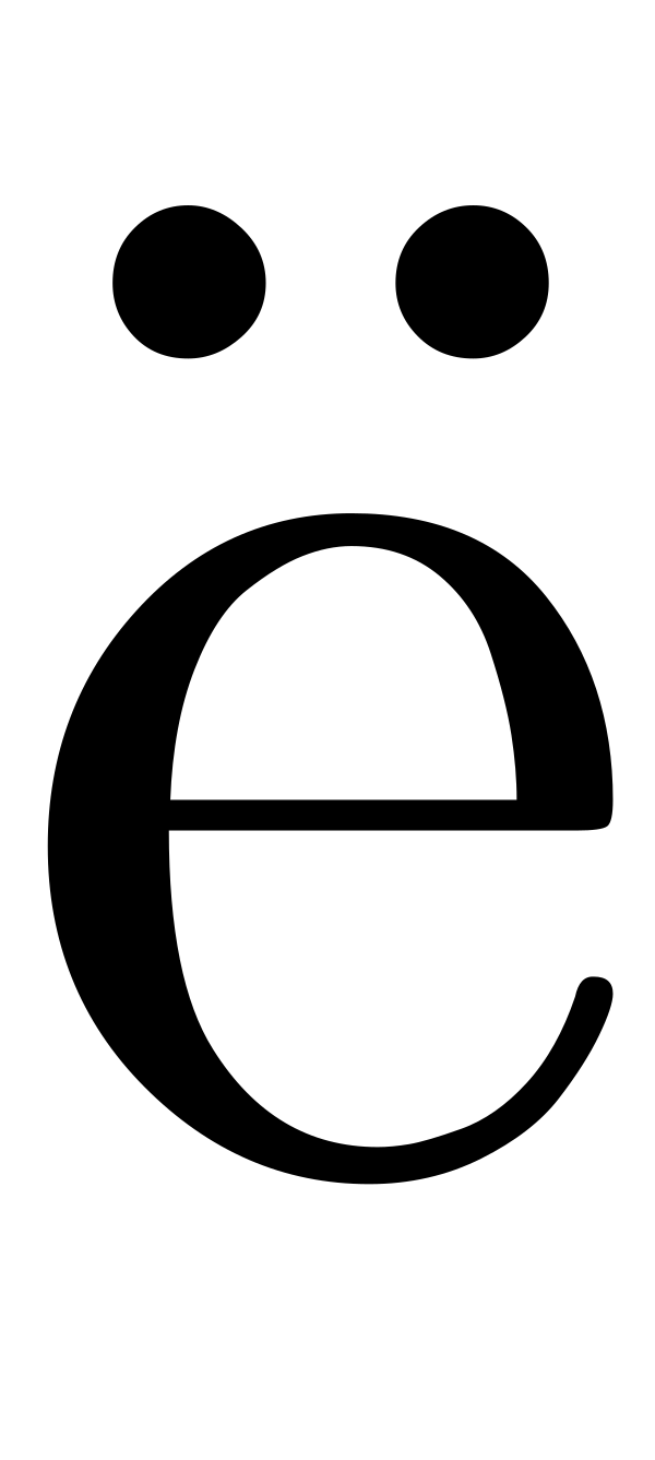 Edieresis CMUSerif Roman