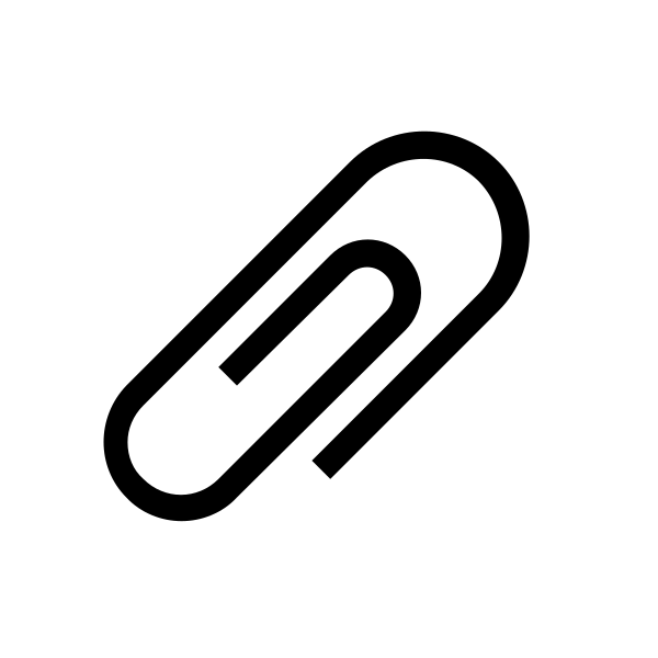 Ei Paperclip Vector