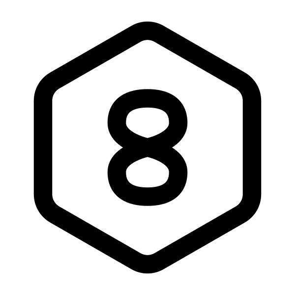 Eight Hexagon