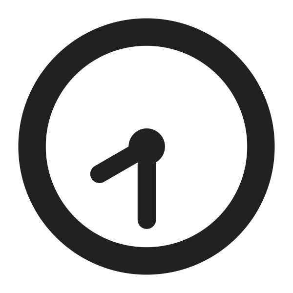 Eight Thirty High Contrast Vector