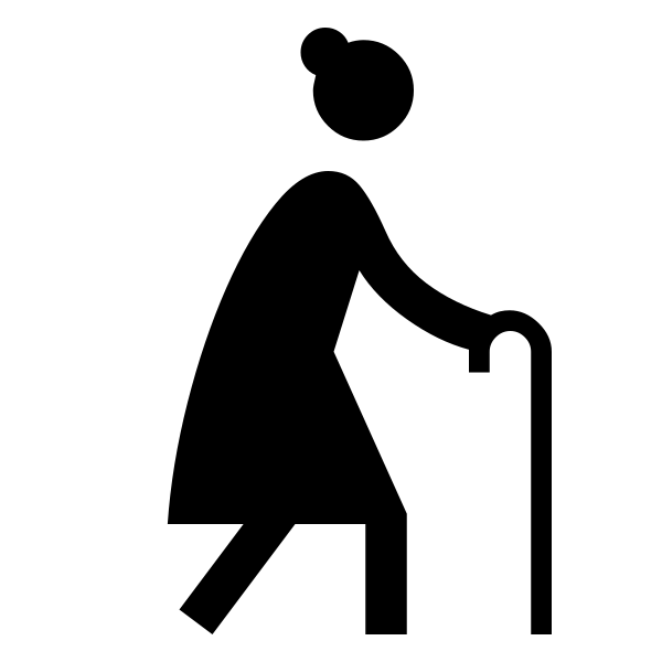 Elderly Woman Fill